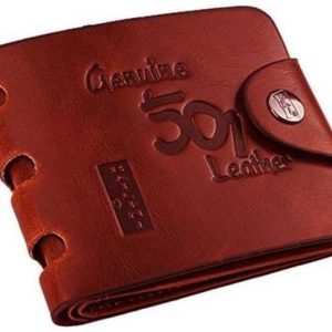 nefta world Men Brown Artificial Leather Wallet