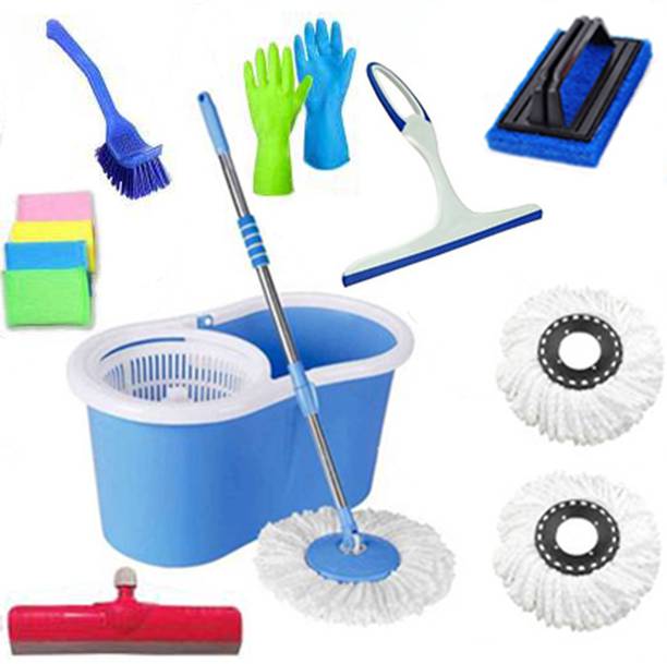 CREZON EXCLUSIVE House Hold cleaning bucket mop set com...