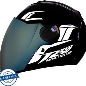 Steelbird SBA-2 Moon Dashing Full Face Helmet with Refl...