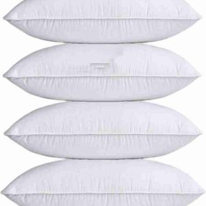 Napwing Microfibre Abstract, Solid Sleeping Pillow Pack...