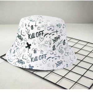 Bodveraa JAZAA Unisex Fashion Bucket Hat Summer Short B...