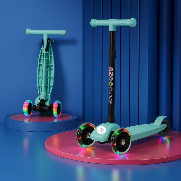 TINYBERG Vroom Vroom Kids Scooter | LED Wheels | Adjust...