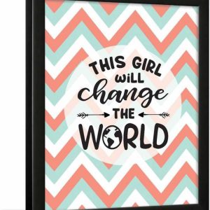Girl Quotes Frames - Quotes Wall Frames for Girls Bedro...