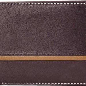 ree cope Men Casual, Trendy, Travel Brown Genuine Leather RFID ...