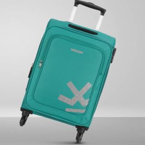 WROGN Medium Check-in Suitcase (65 cm) 4 Wheels - RIFT - Gree...