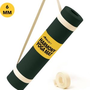 BOLDFIT Yoga Mat for Men Women 6mm Exercise Mat Anti Sk...
