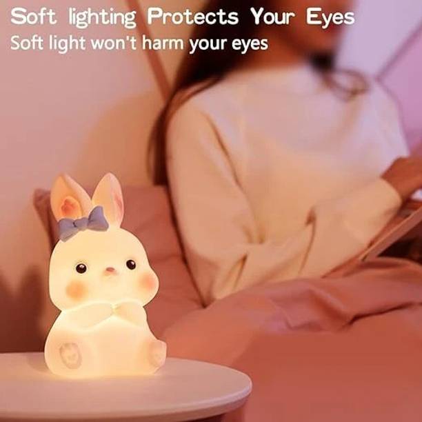 PARTHEN ENTERPRISE Cute Silicone Rabbit, Colour Changin...