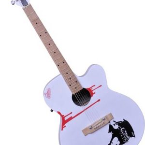 Signature Blade White Acoustic Guitar Rosewood
