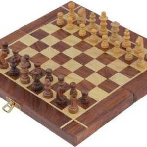 Kmc kidoz Wooden folding Chess (Non- Magnetic) 12 x 12 ...