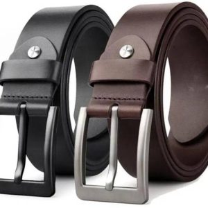 ShopGlobal Men Formal, Casual, Party Multicolor Genuine Leather Be...