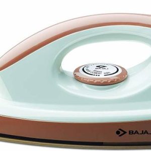 BAJAJ Canvas Brown 1000 Watts Dry Iron WHITE BROWN 1000...
