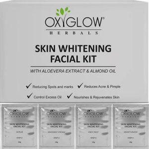 oxy glow herbals Skin Whitening Facial Kit|Control Exce...