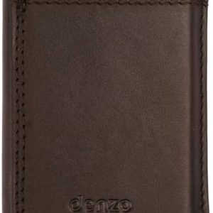 Denzo Men & Women Casual Brown Artificial Leather RFID Card ...