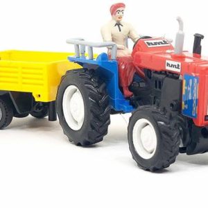 centy Pull Back Tractor with Trolley Model Toys For Kid...