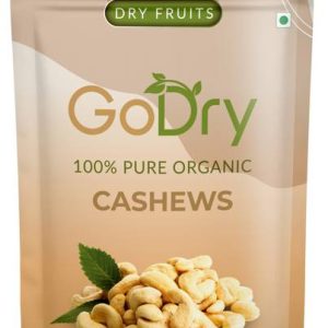 GoDry Premium Whole Cashews (400 gm) Cashews