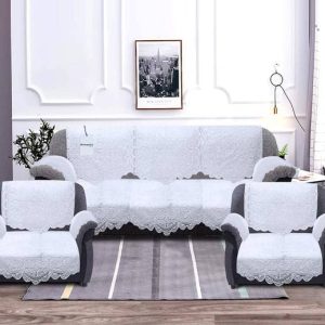 HOMESTIC by Kuber Industries Cotton Floral 3+1+1 Seater...