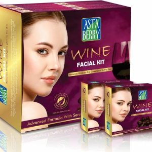 ASTABERRY Wine Facial Kit 12 Pouch Set 432g