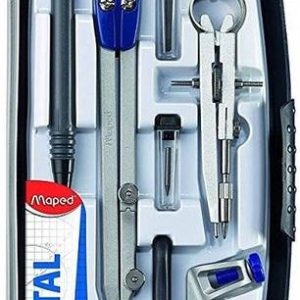 Maped Metal Compass Instrument Geometry Box Geometry Bo...