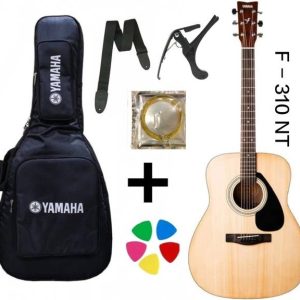 YAMAHA F - 310 NT WITH COVER , BELT , STRING SET , CAPO...