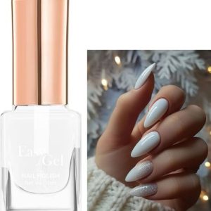 ADJD Nail Polish Long Lasting & Quick Drying White Whit...