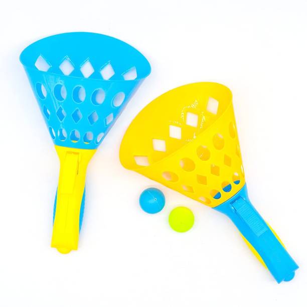 Ruffo Paddle Catch Game Set with Color Balls