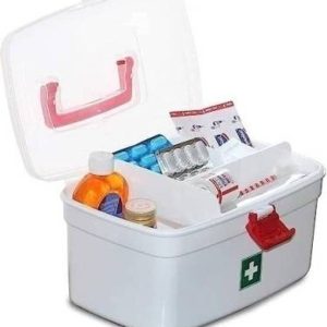 VSELL First Aid Box Medicin Storage Box Plastic Emergen...