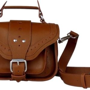 WAHLBERG LUXURY Saddle Rogue (Genuine Leather) for Girls and Womens Mes...