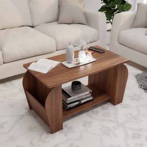 NEUDOT SMASH 1 Shelf Engineered Wood Coffee Table
