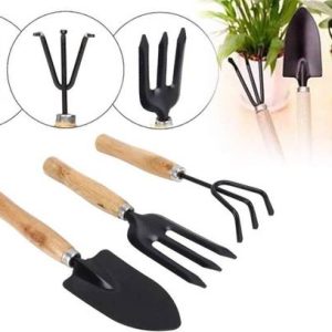 Oblivion Gardening Tools Set: Hand Cultivator, Small Tr...