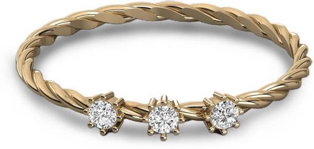 Bliss diamonds 3 Musketeers 18kt Diamond Rose Gold ring