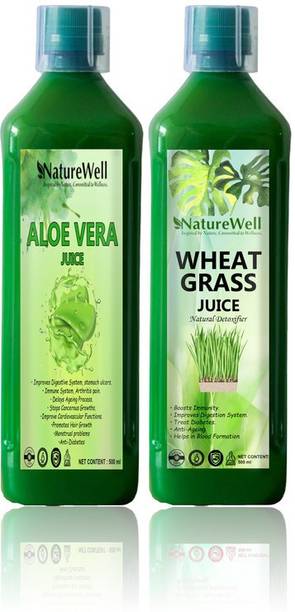 Naturewell Ultra Aloevera/Wheat Grass for Building Immu...