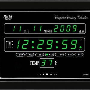 AJANTA Digital 29.6 cm X 3.1 cm Wall Clock