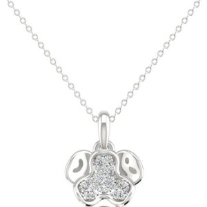 avsar Avsar BIS Hallmark AVP1193WB 14kt Cubic Zirconia ...