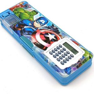 CNA 2023 avengers Multipurpose Pencil Box with Calculat...