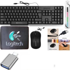 TagVin Keyboard, Mouse, MousePad,C-OTG, Cable Protector...