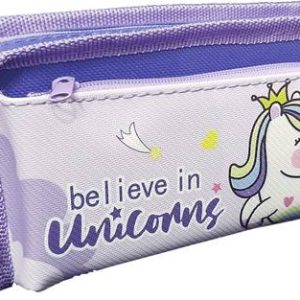 TECHNOCHITRA Unicorn Dual Zipper with Number Lock Art C...