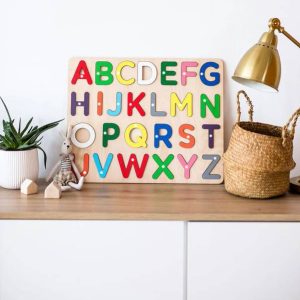 GAMLOID Hot Sale 3D Digital Alphabet Puzzle Board Educa...
