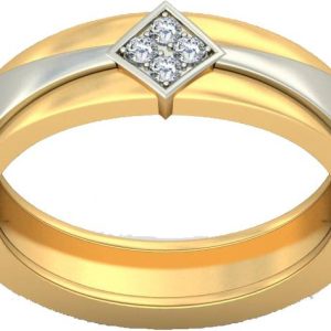 avsar AVR515YBR 14kt Cubic Zirconia Yellow Gold ring