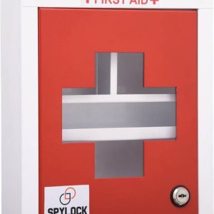 Spylock HIGH GRADE METAL Emergency First Aid Kit Box/Em...