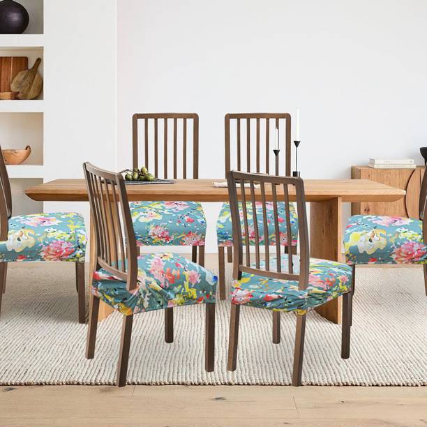 ohello Polycotton Floral 6 Seater Chair Cover