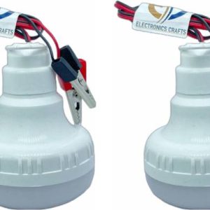 Electronics Crafts 10 W Basic Round 2 Pin LED Bulb