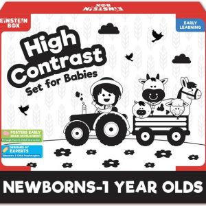 Einstein Box High Contrast Set for babies aged 0-12 mon...