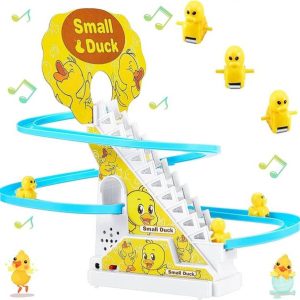 J K INTERNATIONAL Duck Slide Toy Set,Duck Track Toys fo...