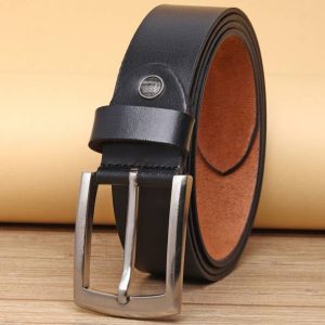 URBAN ALFAMI Men Formal, Casual, Party, Formal Black Genuine Leather...