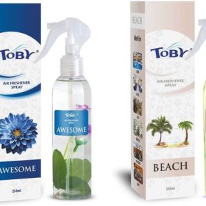 TOBY sweet Spray Awsome and Beach air freshner.250 ml e...