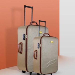 CITY BAG Soft Body Set of 2 Luggage 2 Wheels - MEDIUM CABIN LUGG...