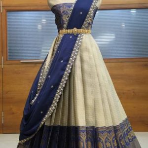 Fabcartz Self Design Semi Stitched Lehenga Choli