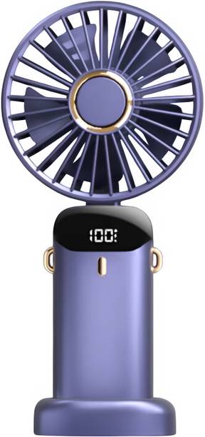 snowbudy MiniFan Rechargeable Hand-held 3-Speed fan Por...