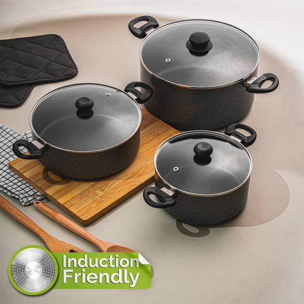 Supreme Cookware 3mm Casserole Set 2.5L + 3.5L + 4.5L S...