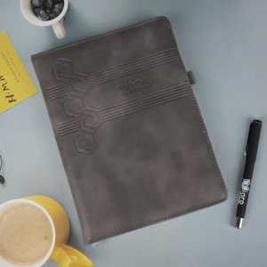Diaro PU Leather Thermal Cover, Daily & Monthly Calenda...